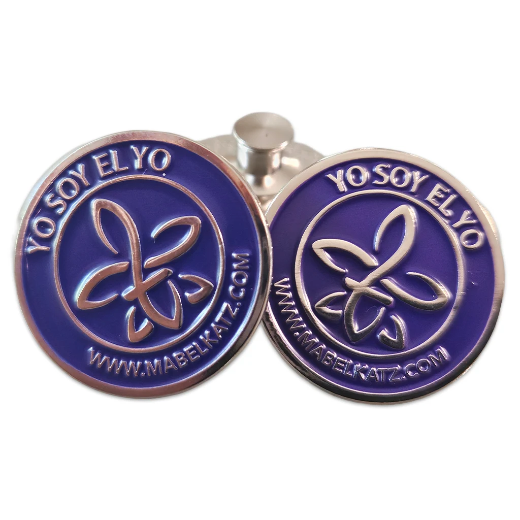 Pin x1 – Yo soy el yo – Violeta – Accesorios – Productos de paz 3 pin-yo-soy-el-yo