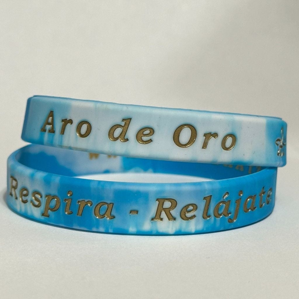 Brazalete Turquesa para niños – Aro de oro – Productos de Paz 3 Brazalete Turquesa para niños – Aro de oro – Accesorios – Productos de Paz