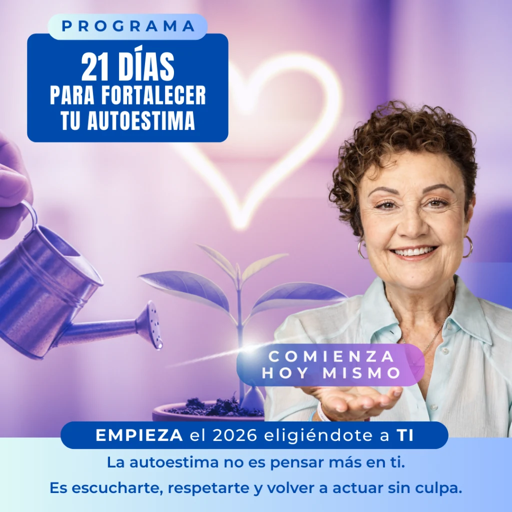 21 DÍAS DE AUTOESTIMA Empieza el 2026 eligiéndote a ti