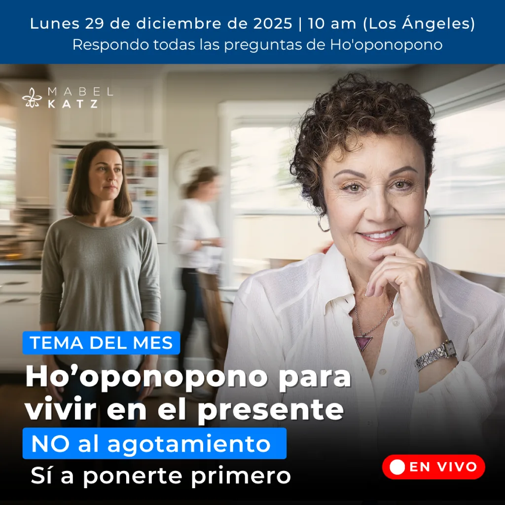 hooponopono para vivir el presente diciembre 2025
