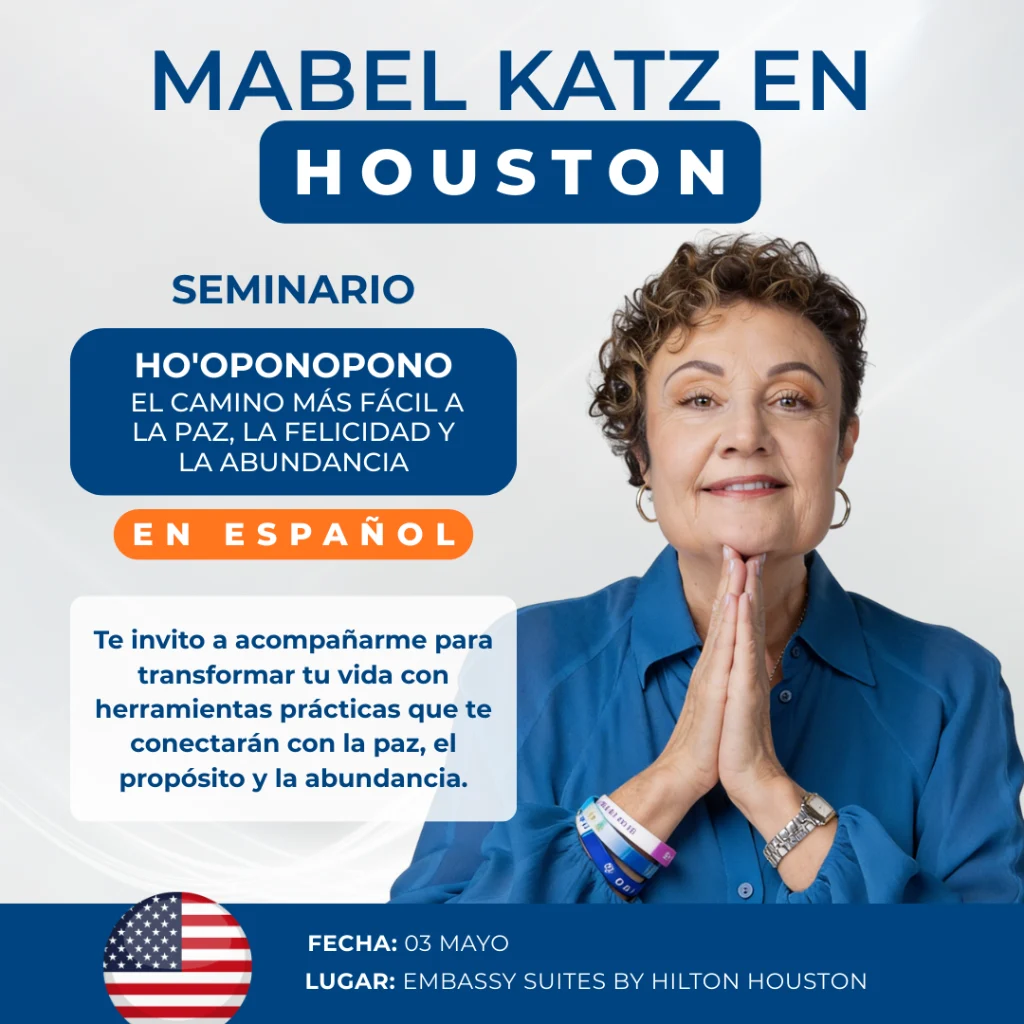 seminario Ho'oponopono con Mabel Katz en Houston