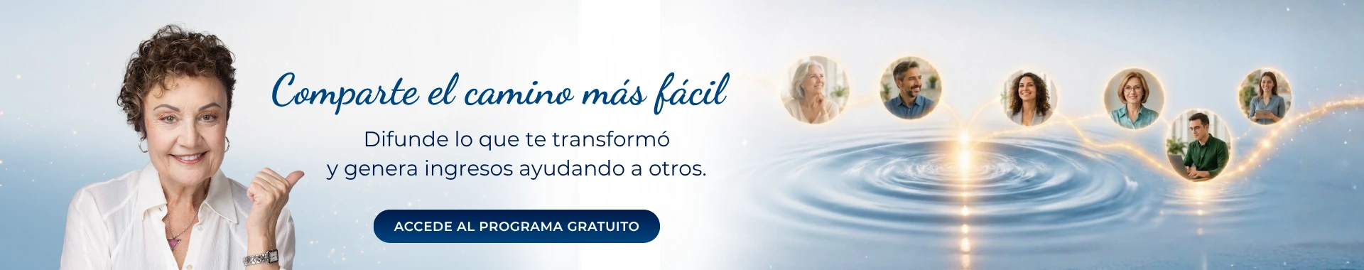 Comparte el camino más fácil Afiliados de Mabel Katz