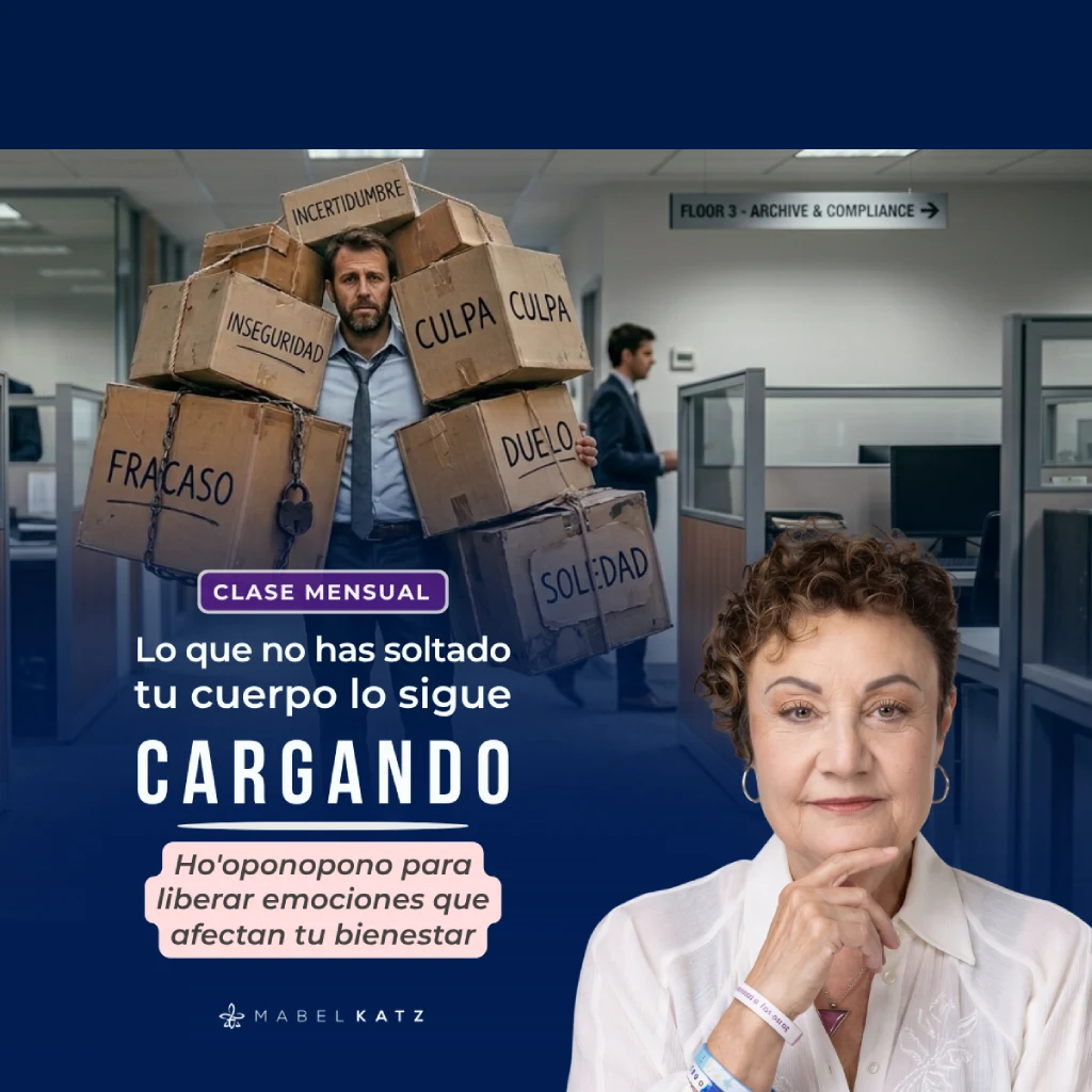 Cómo soltar lo que el cuerpo sigue cargando