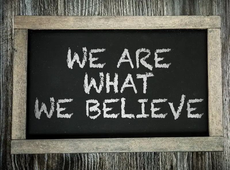 we are what we believe