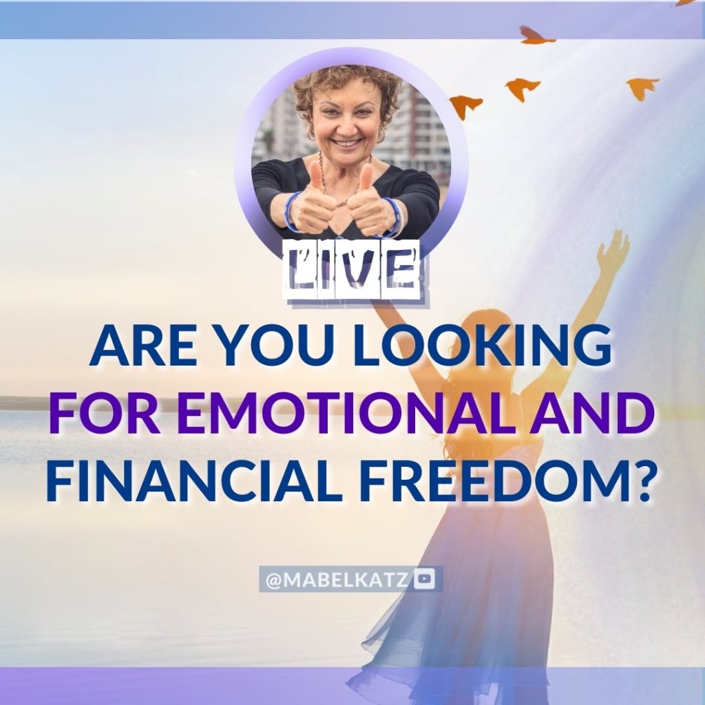 set yourself free emotionally and financially